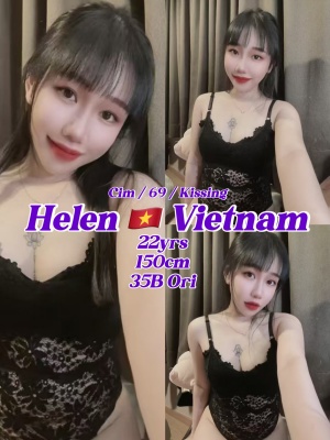 Helen 22yo 34B HOT From Vietnam 🇻🇳 Lady