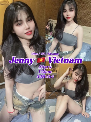 Jenny 24yo 34B From Vietnam 🇻🇳 Lady