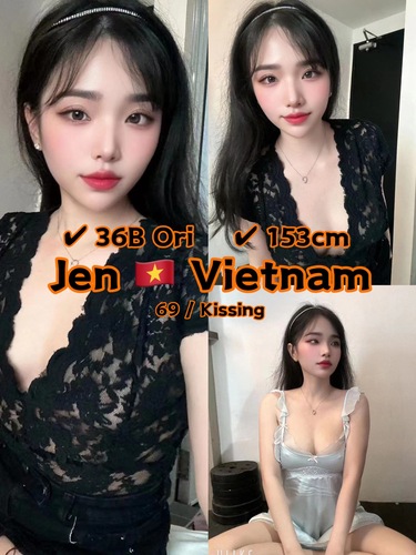 Jen 25yo 36B From Vietnam 🇻🇳 Lady