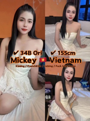 Mickey 23yo 34B From Vietnam 🇻🇳 Lady