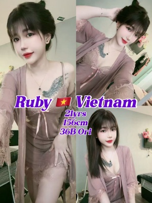 Ruby 21yo 34B HOT From Vietnam 🇻🇳 Lady