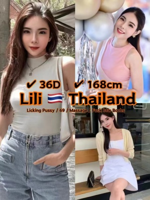LiLi 25yo 36D HOT From Thailand Lady 🇹🇭