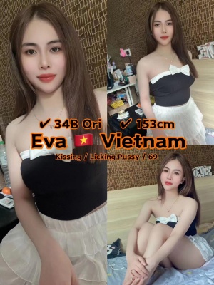 Eva 23yo 34B HOT From Vietnam 🇻🇳 Lady