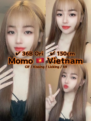 MOMO 22yo 36B HOT From Vietnam 🇻🇳 Lady