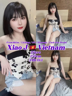 Xiano J 25yo 34B HOT From Vietnam 🇻🇳 Lady
