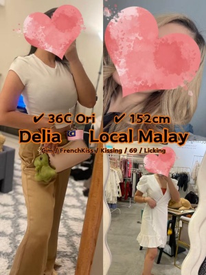Delia 25yo 36C HOT Malay From Local Lady 🇲🇾