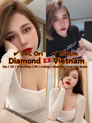 Diamond 24yo 36C From Vietnam 🇻🇳 Lady