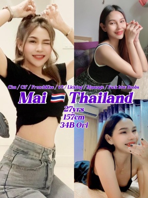 Mai 27yo 34B From Thailand Lady 🇹🇭