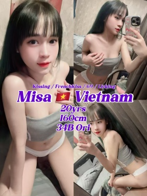 Misa 20yo 34B From Vietnam 🇻🇳 Lady