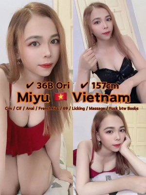 Miyu 28yo 36B From Vietnam 🇻🇳 Lady