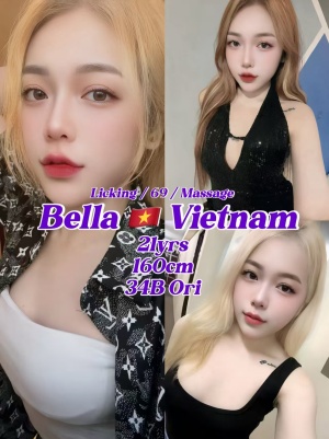 Bella 21yo 34D HOT From Vietnam 🇻🇳 Lady