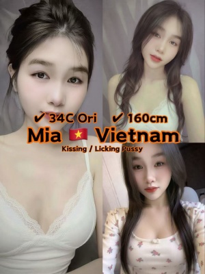 Mia 20yo 34C From Vietnam 🇻🇳 Lady