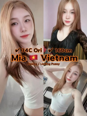 Mia 21yo 34C From Vietnam 🇻🇳 Lady