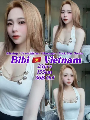 Bibi 23yo 36B From Vietnam 🇻🇳 Lady