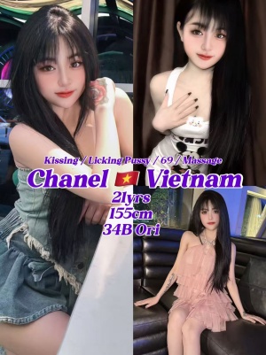 Chanel 21yo 34B From Vietnam 🇻🇳 Lady