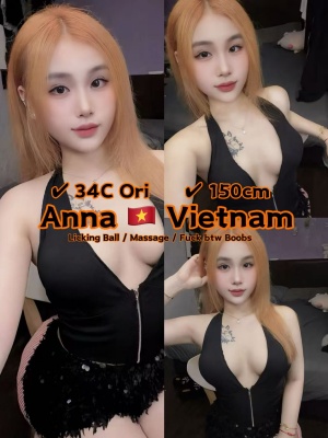 Anna 20yo 34C From Vietnam 🇻🇳 Lady