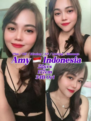 Amy 22yo 34B From Indonesia Lady 🇮🇩