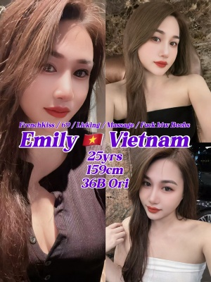 Emily 25yo 34B From Vietnam 🇻🇳 Lady