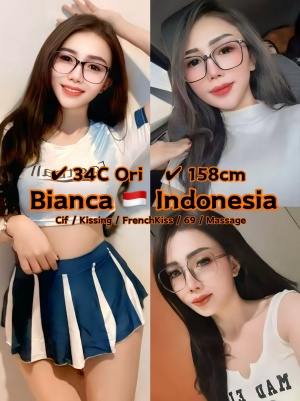 Bianca 25yo 34C From Indonesia Lady 🇮🇩