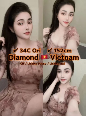 Diamond 25yo 34C From Vietnam 🇻🇳 Lady