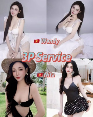Wendy + Nita 3P Service HOT From Vietnam Lady 🇻🇳