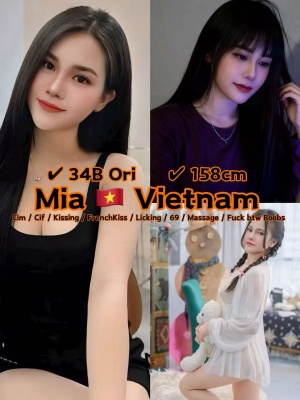 Mia 26yo 36B From Vietnam 🇻🇳 Lady