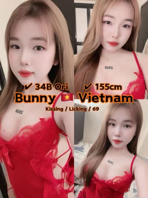 Bunny 20yo 34B From Vietnam 🇻🇳 Lady