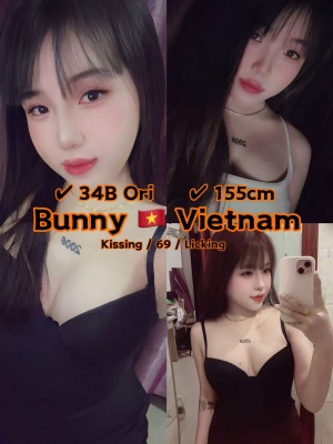 Bunny 20yo 34B From Vietnam 🇻🇳 Lady