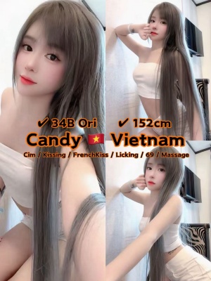 Candy 19yo 34B From Vietnam 🇻🇳 Lady