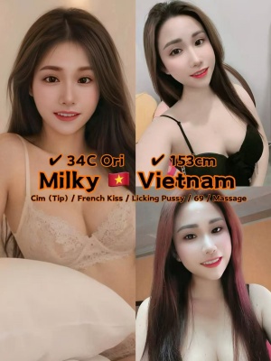 Milky 27yo 34C From Vietnam 🇻🇳 Lady