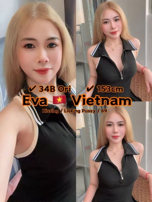 Eva 23yo 34B HOT From Vietnam 🇻🇳 Lady