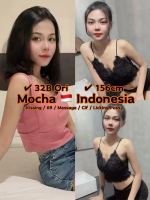 Mocha 22yo 32B From Indonesia Lady 🇮🇩