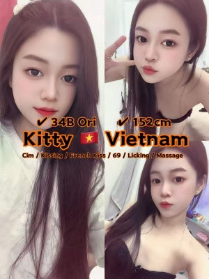 Kitty 22yo 34B From Vietnam 🇻🇳 Lady