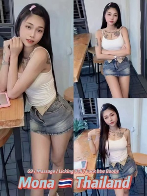 Mona 21yo 34B From Thailand Lady 🇹🇭